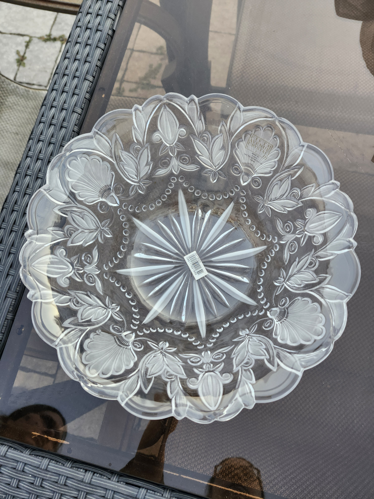 Crystal Serving Bowl