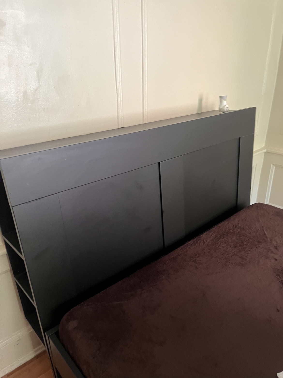IKEA Brimnes Full size bed frame and headboard - photo 2