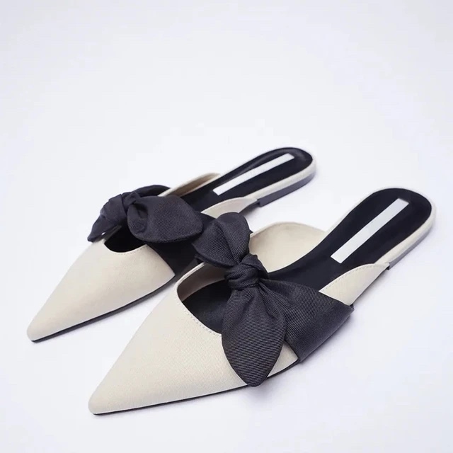Zara Bow Mules thumbnail