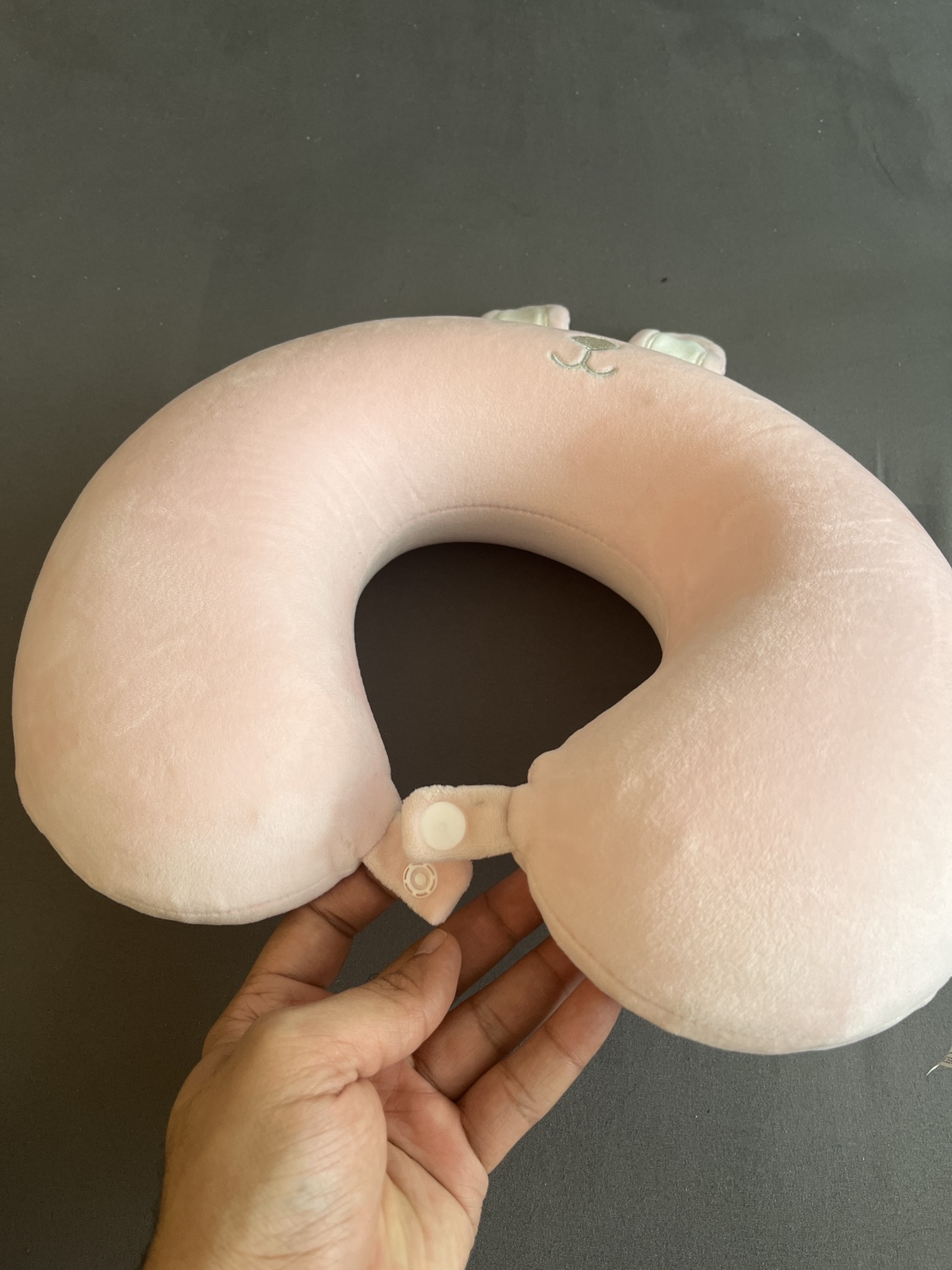 Pink Bunny Travel Pillow - photo 2