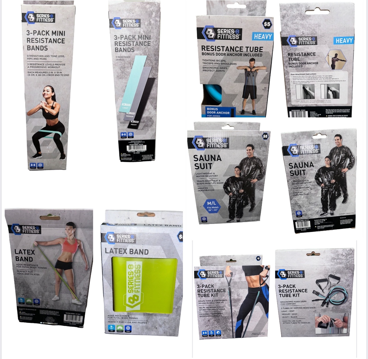 Series 8 Fitness Bundle of 5
