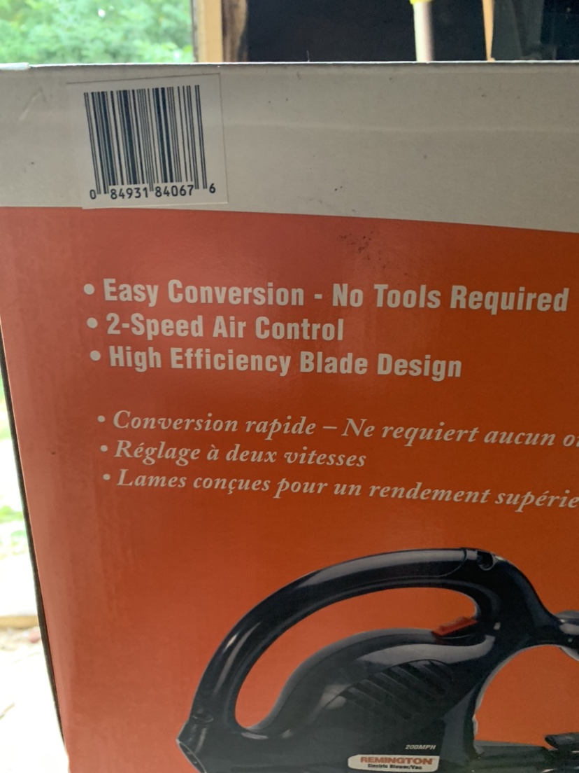 Remington Electric Blower/Vac - photo 2