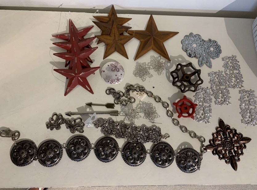Assorted Metal Mixed Media Supplies thumbnail