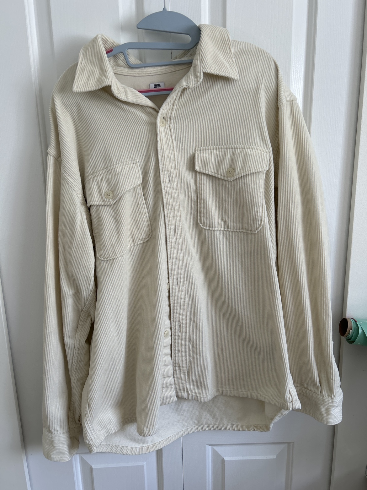 UNIQLO Shirt in White Moving $1