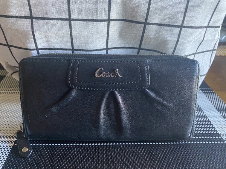 Coach Black Leather Wallet - photo 2