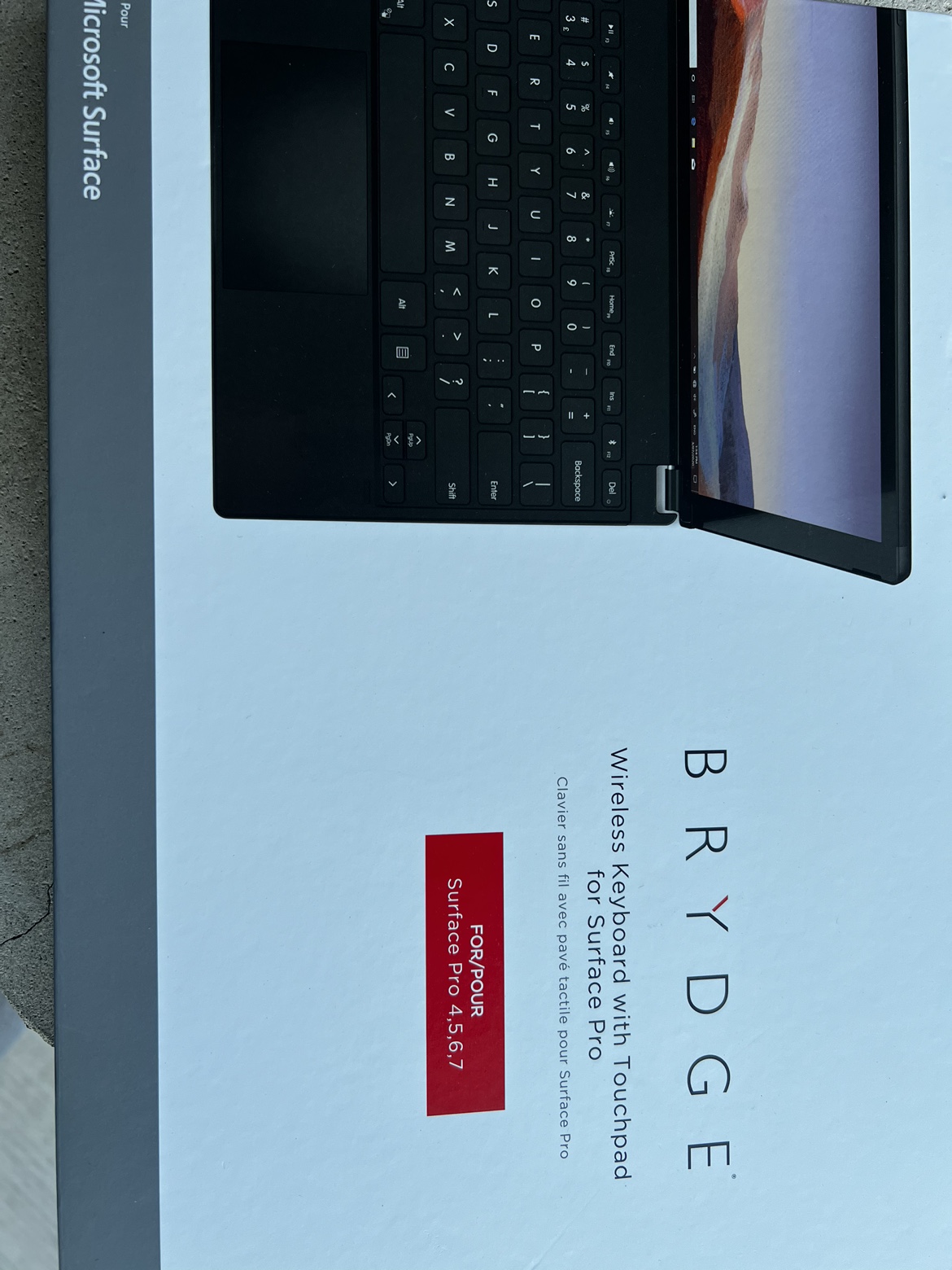 Wireless Keyboard with Touchpad image indicator(2)