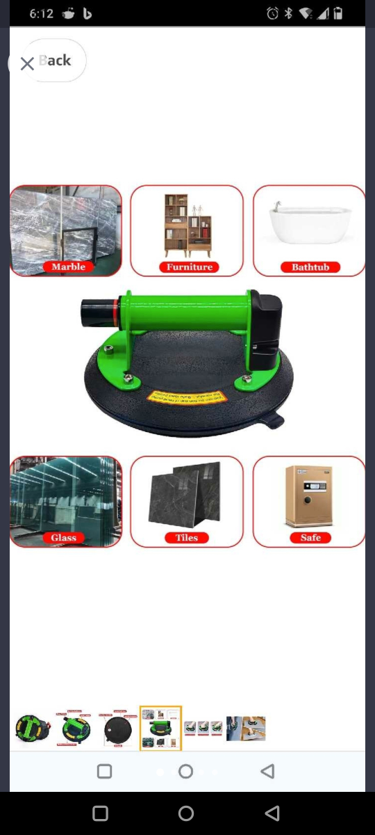 AUTOAlkins 8" Heavy Duty Suction Cup. Can lift up to 240lbs. - photo 3