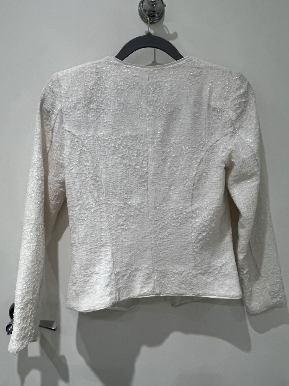 H&M Sequined Jacket White - photo 4