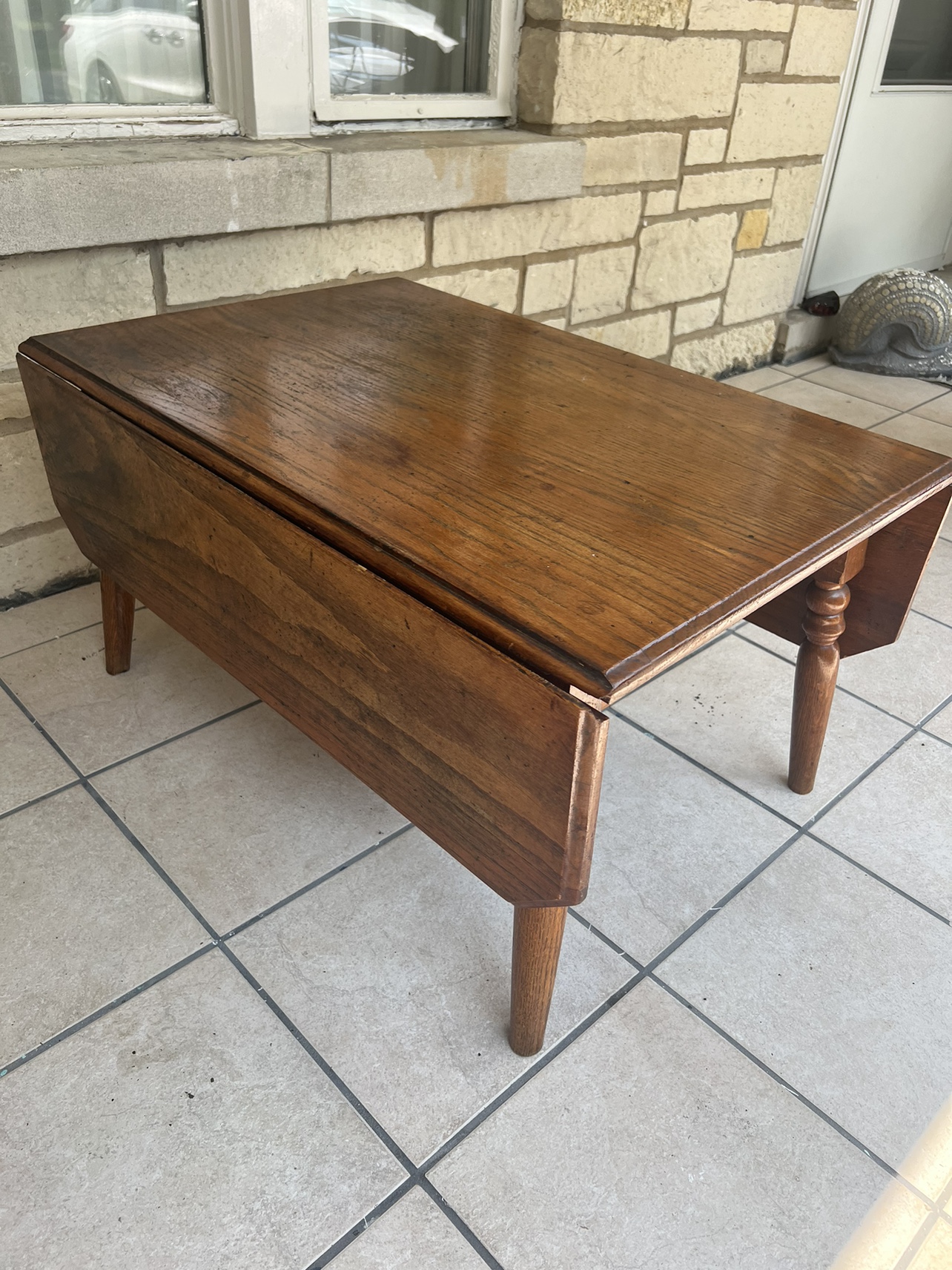 Coffee Table w:drop leaves - photo 3