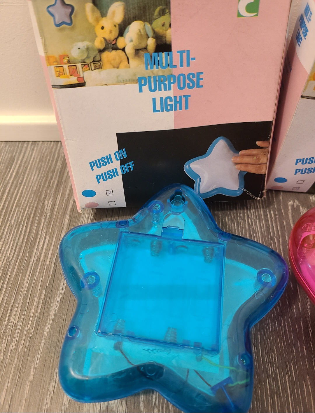 Night Light (Star & heart shape) x 3 - photo 3