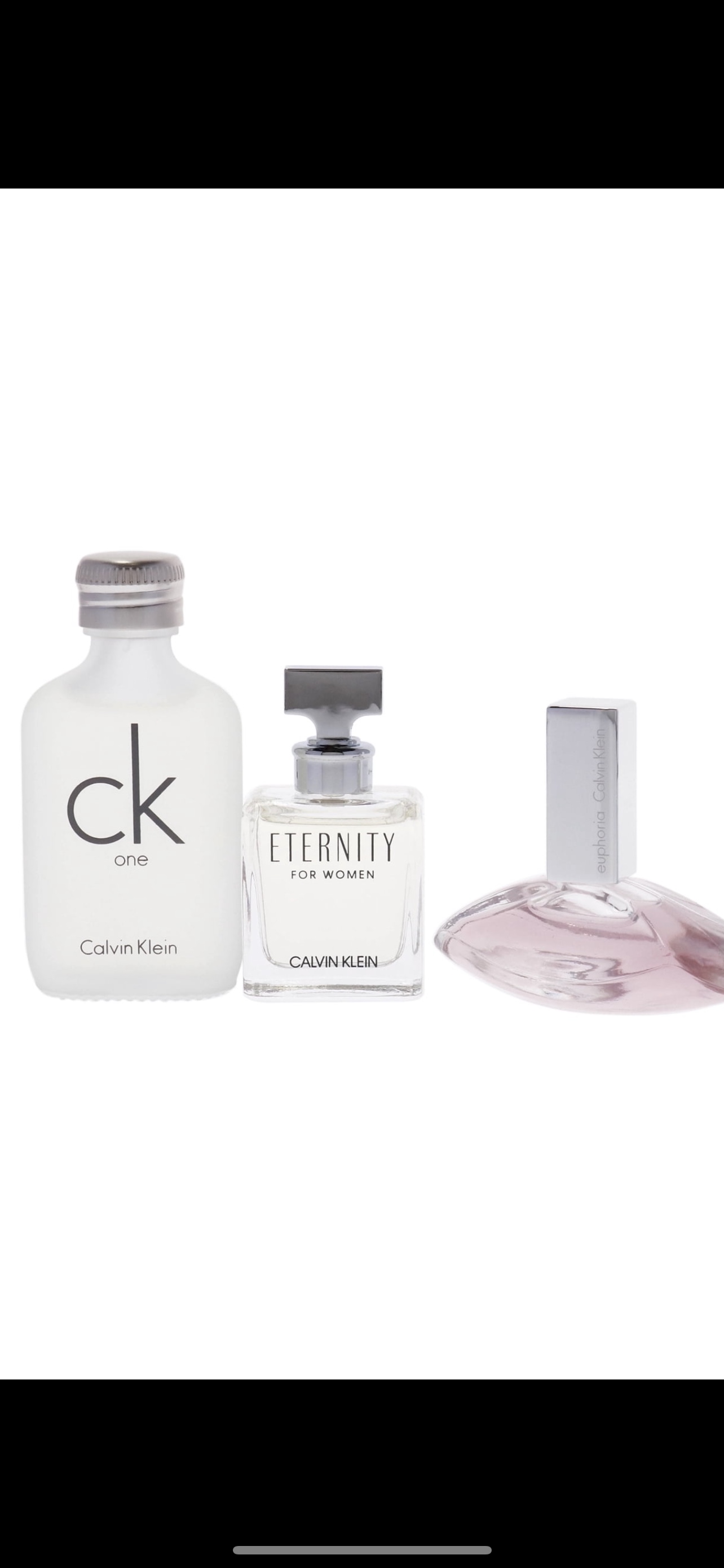 Calvin Klein perfume set thumbnail