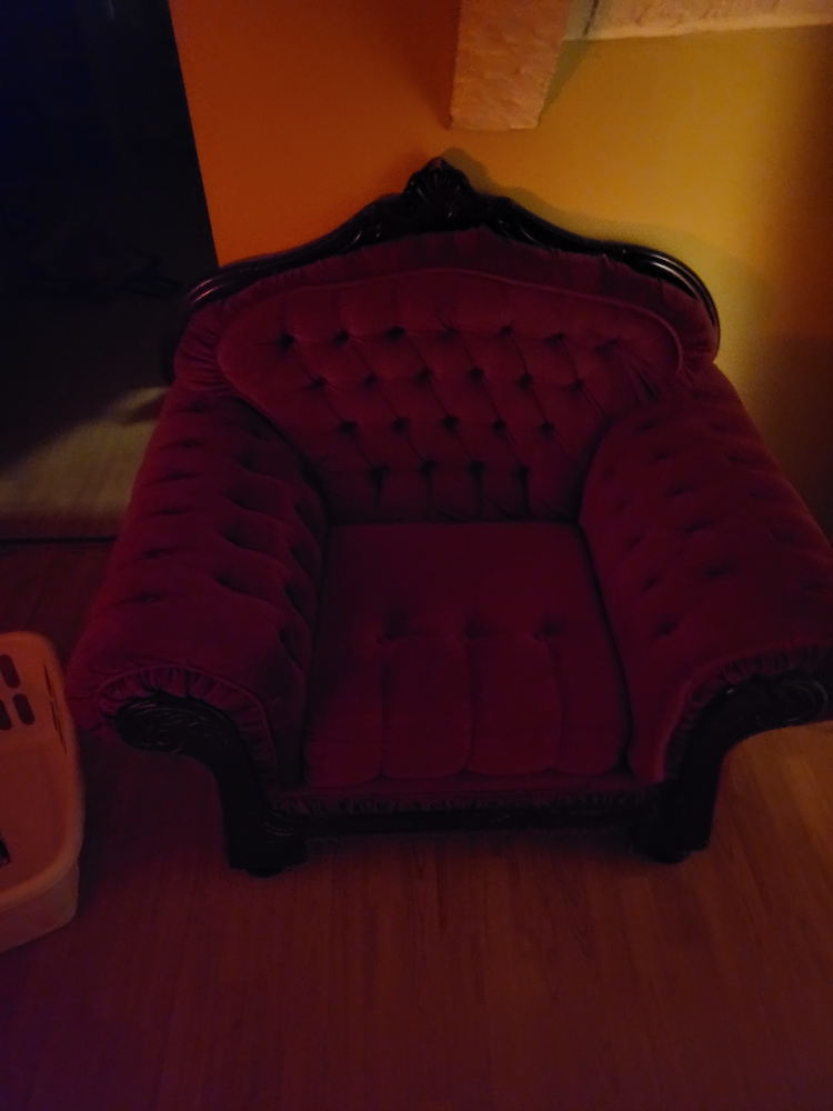 Vintage red chair - photo 4