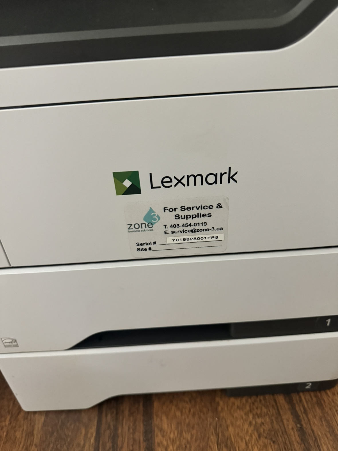 Lexmark commercial printer fast speed lots of toner - photo 5