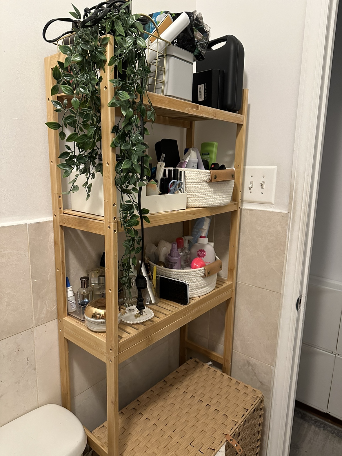 Bamboo Bathroom Shelf - photo 2