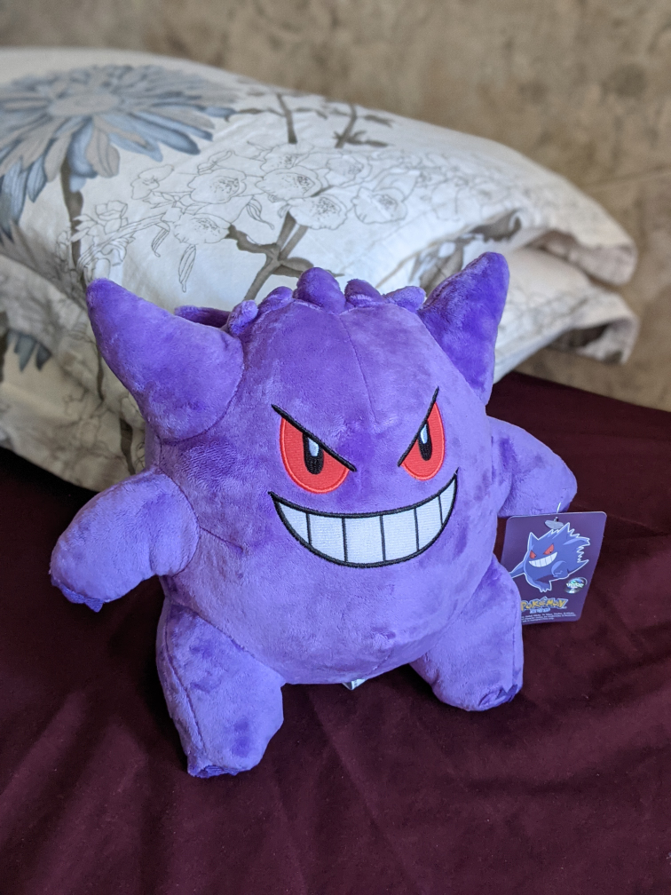 Gengar Pokemon Plush Stuff Toy - New with Tags
