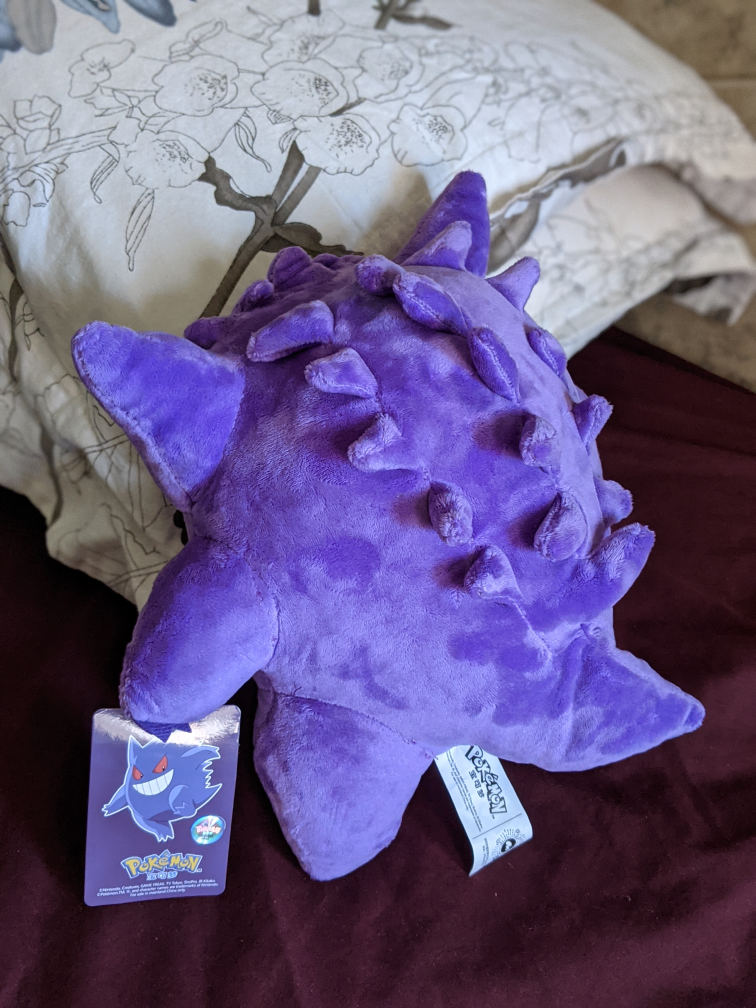 Gengar Pokemon Plush Stuff Toy - New with Tags image indicator(2)