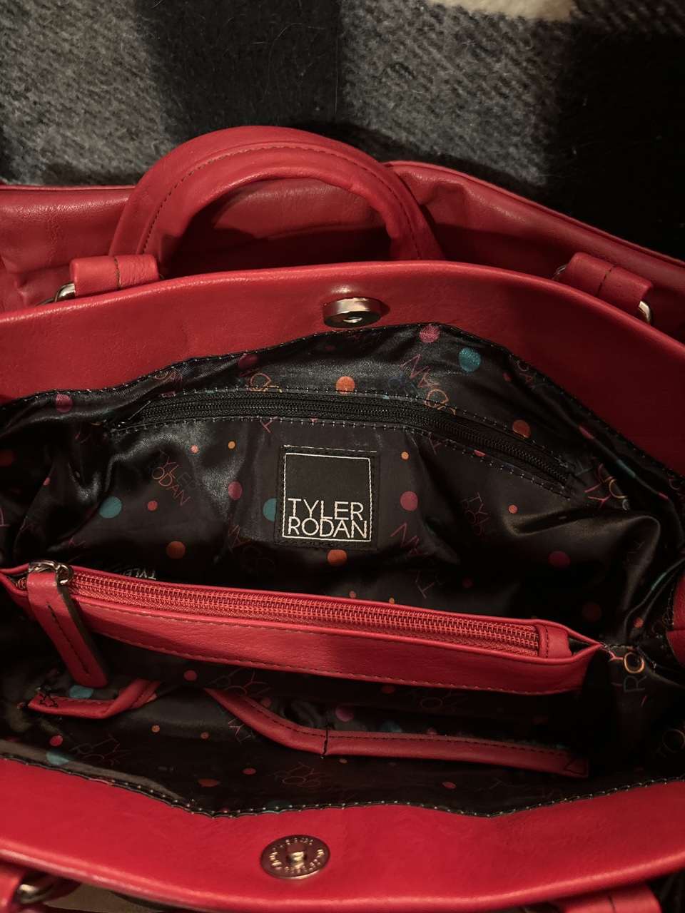 Tyler Rodan Red Handbag thumbnail