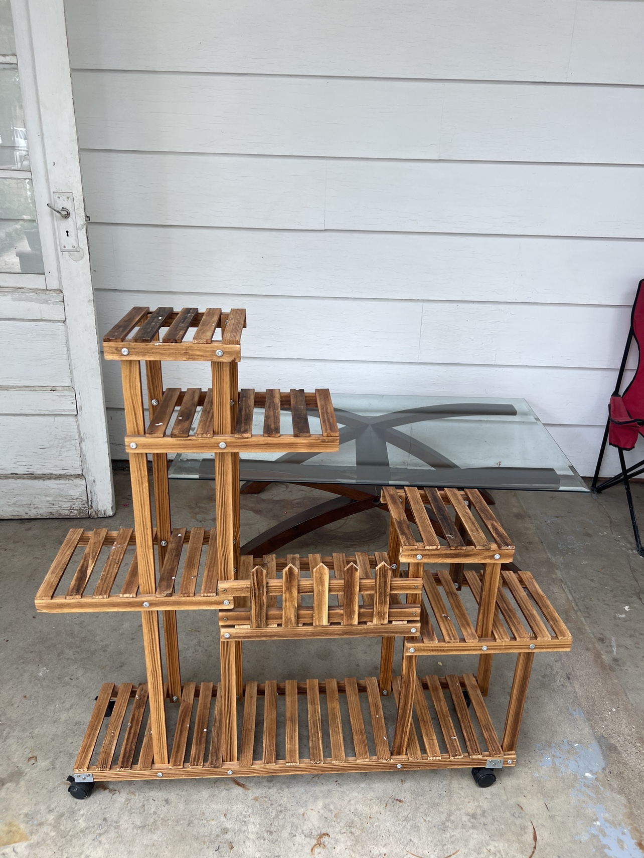 Wooden Plant Stand