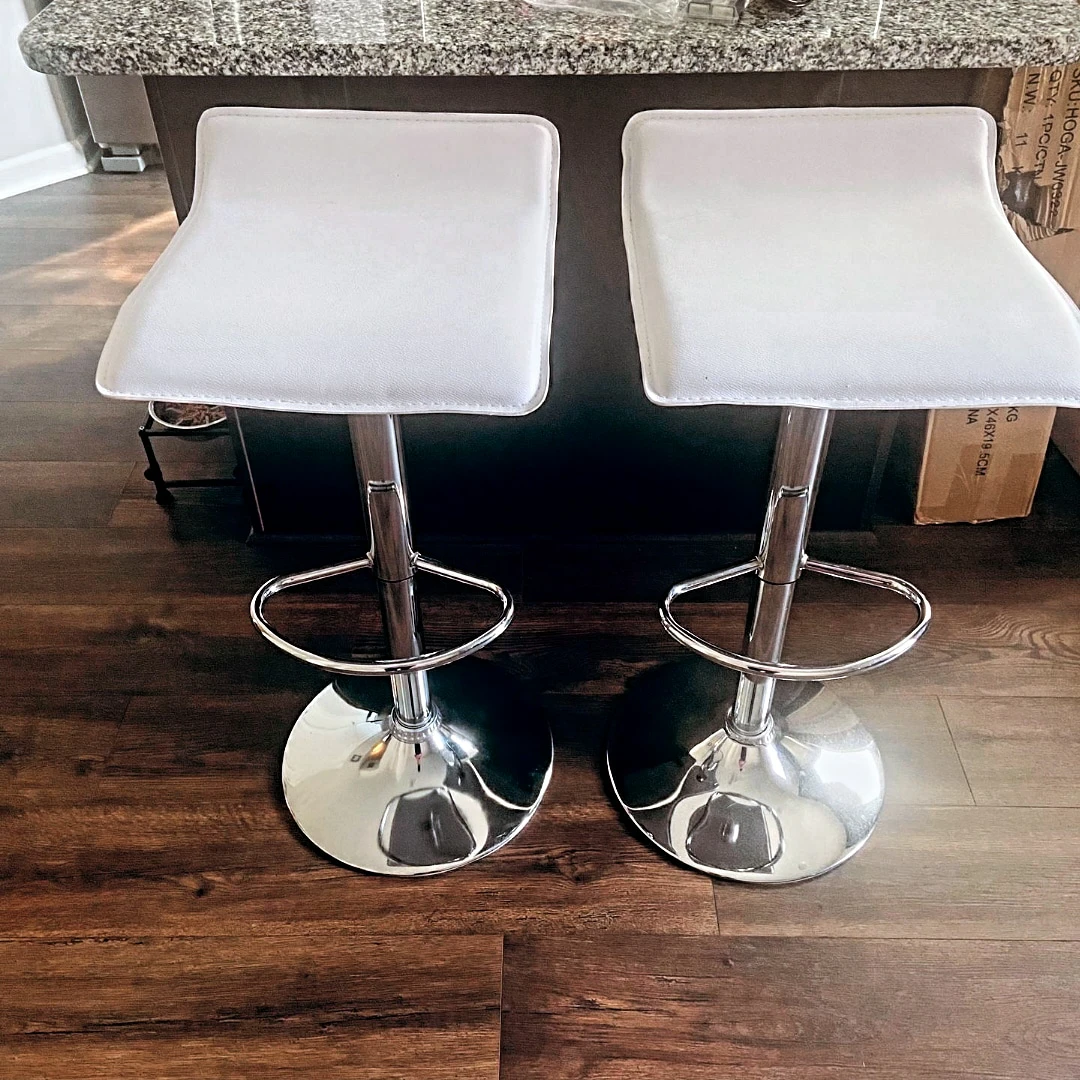White Bar Stools