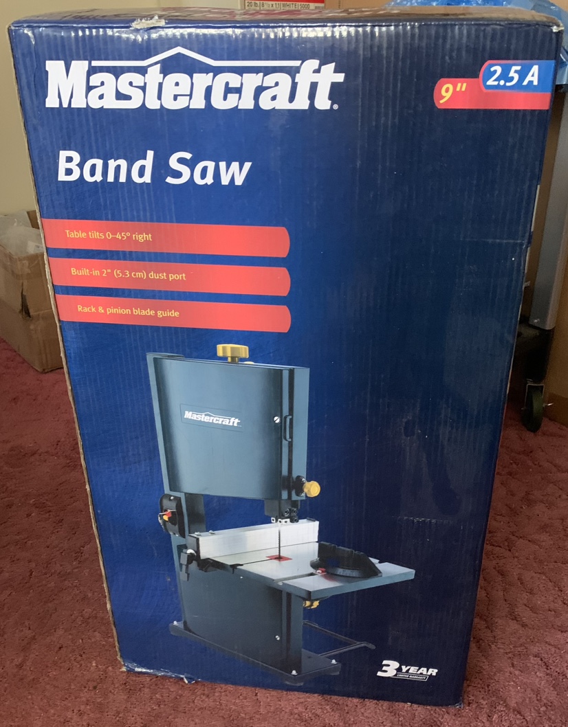 Mastercraft 9" Band Saw