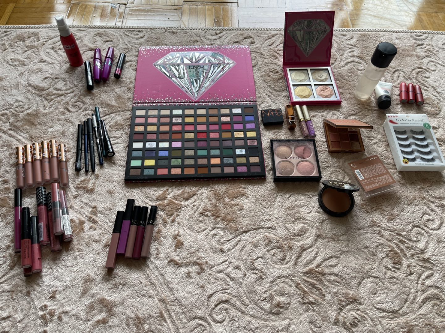 Bunch of makeup