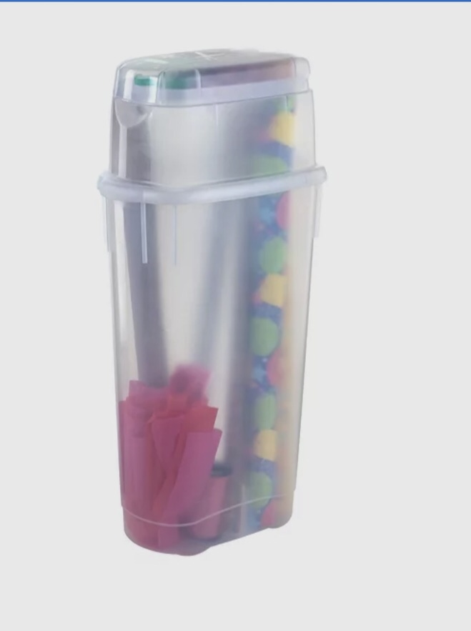 Large Clear Storage Container by Rubbermaid image indicator(7)