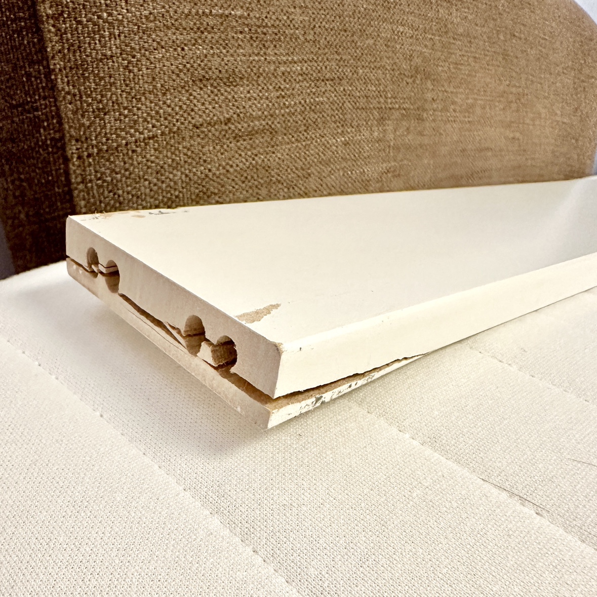 Convertible Crib, mattress + protector, crib wedge, pillows image indicator(10)