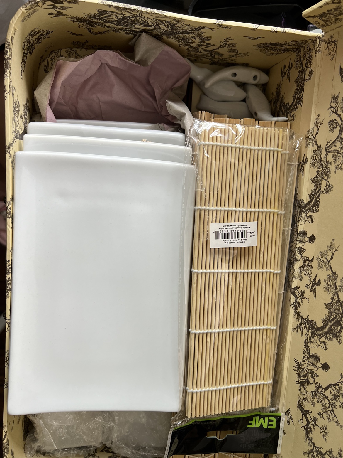 4pairs sushi set with storage - photo 3