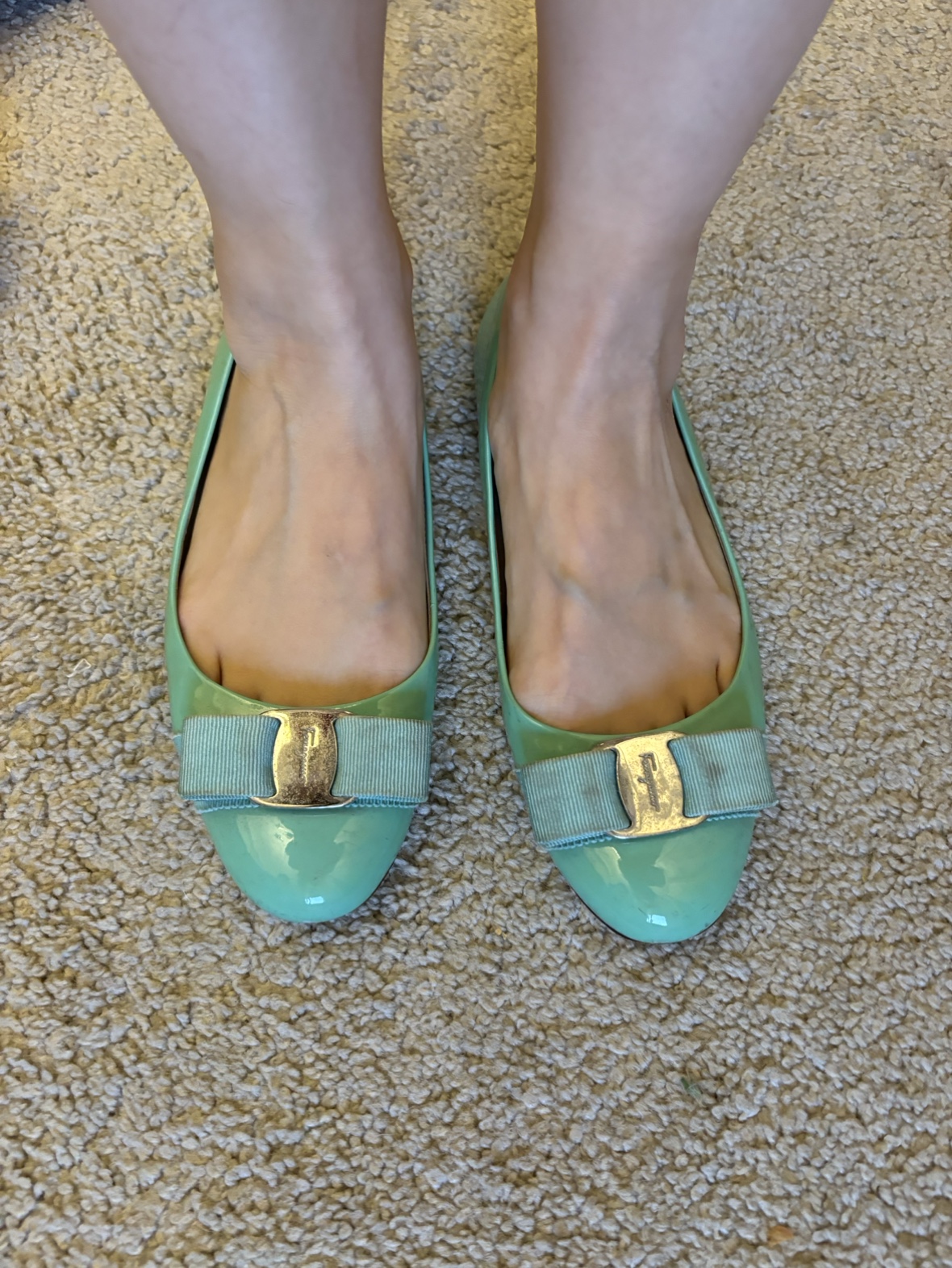 Authentic Ferragamo flats image indicator(3)