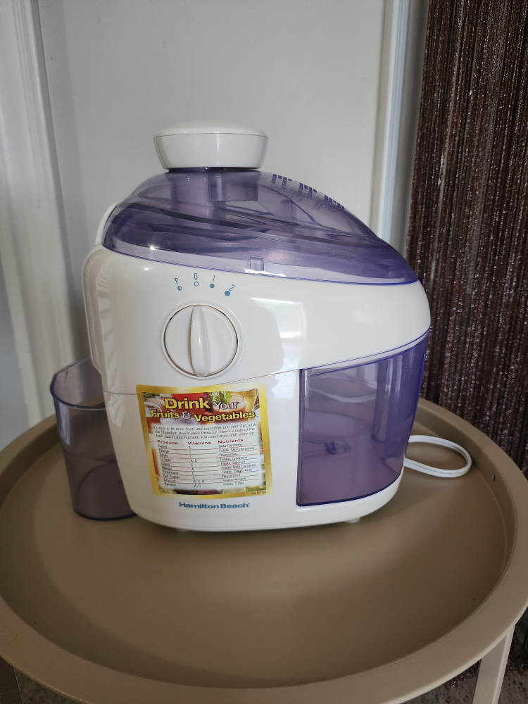 Hamilton Beach vegetable and fruit juicer image indicator(3)