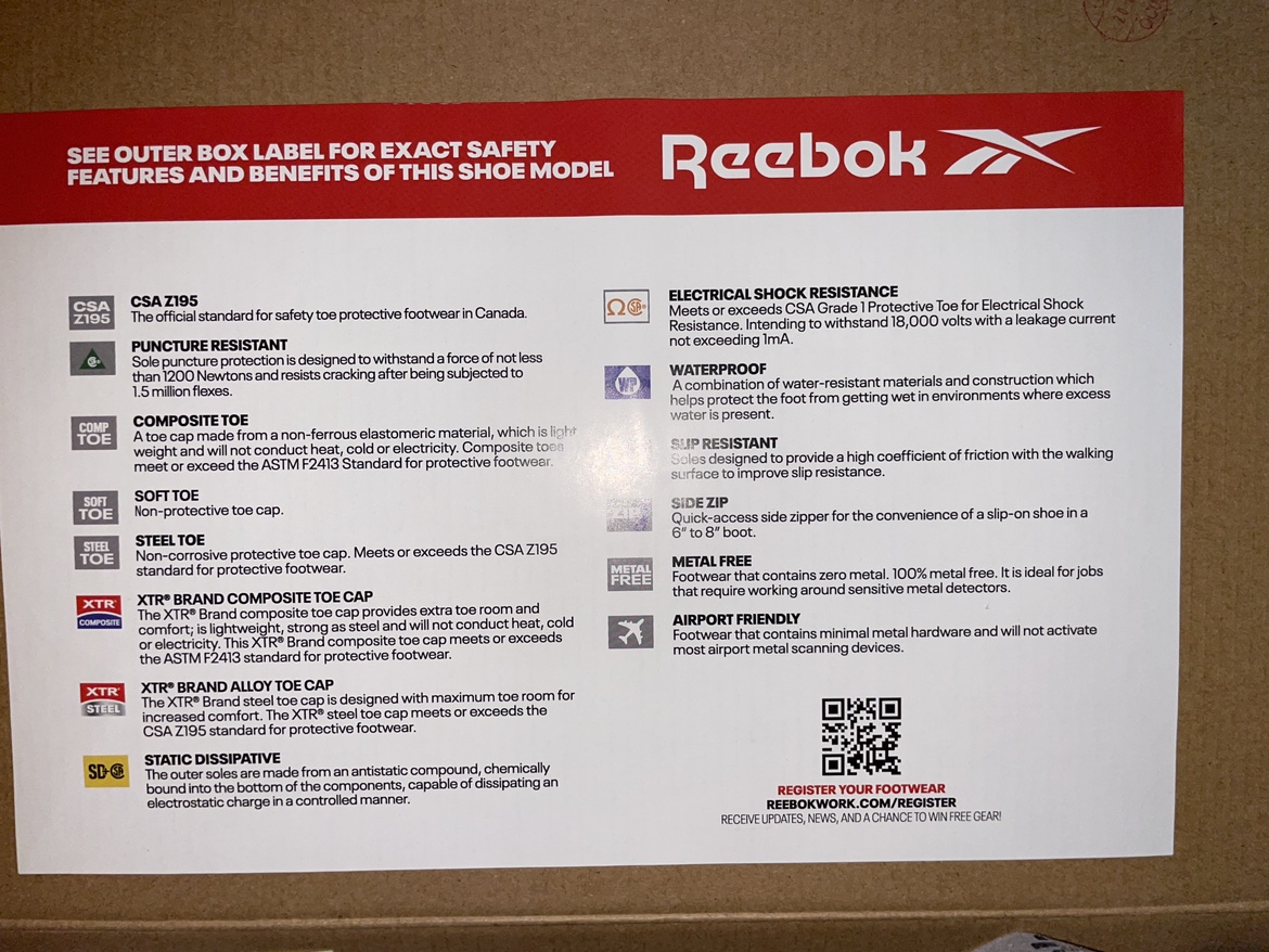 Reebok Work Safety Shoes - photo 3