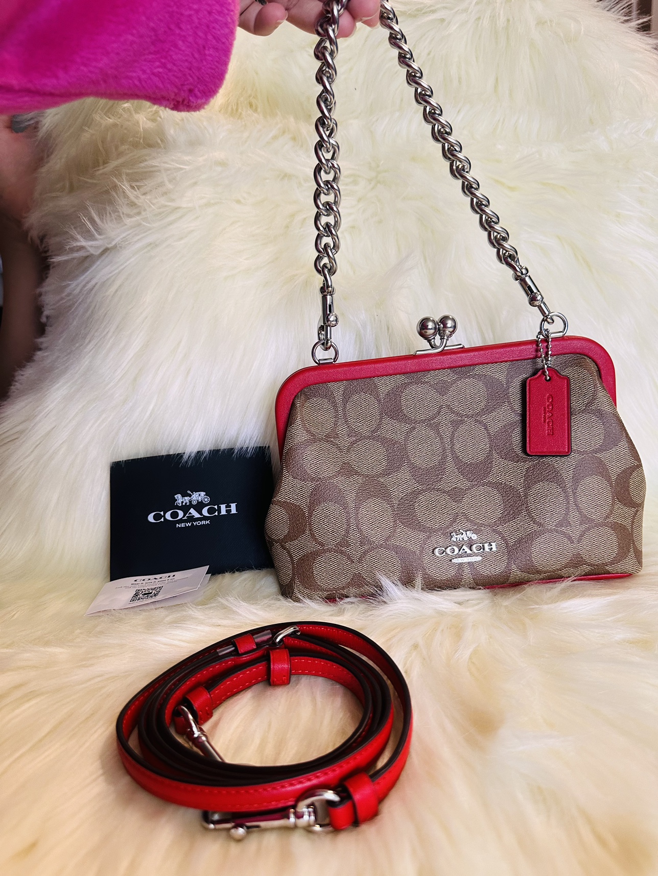 Coach bag nora kisslock crossbody - photo 2