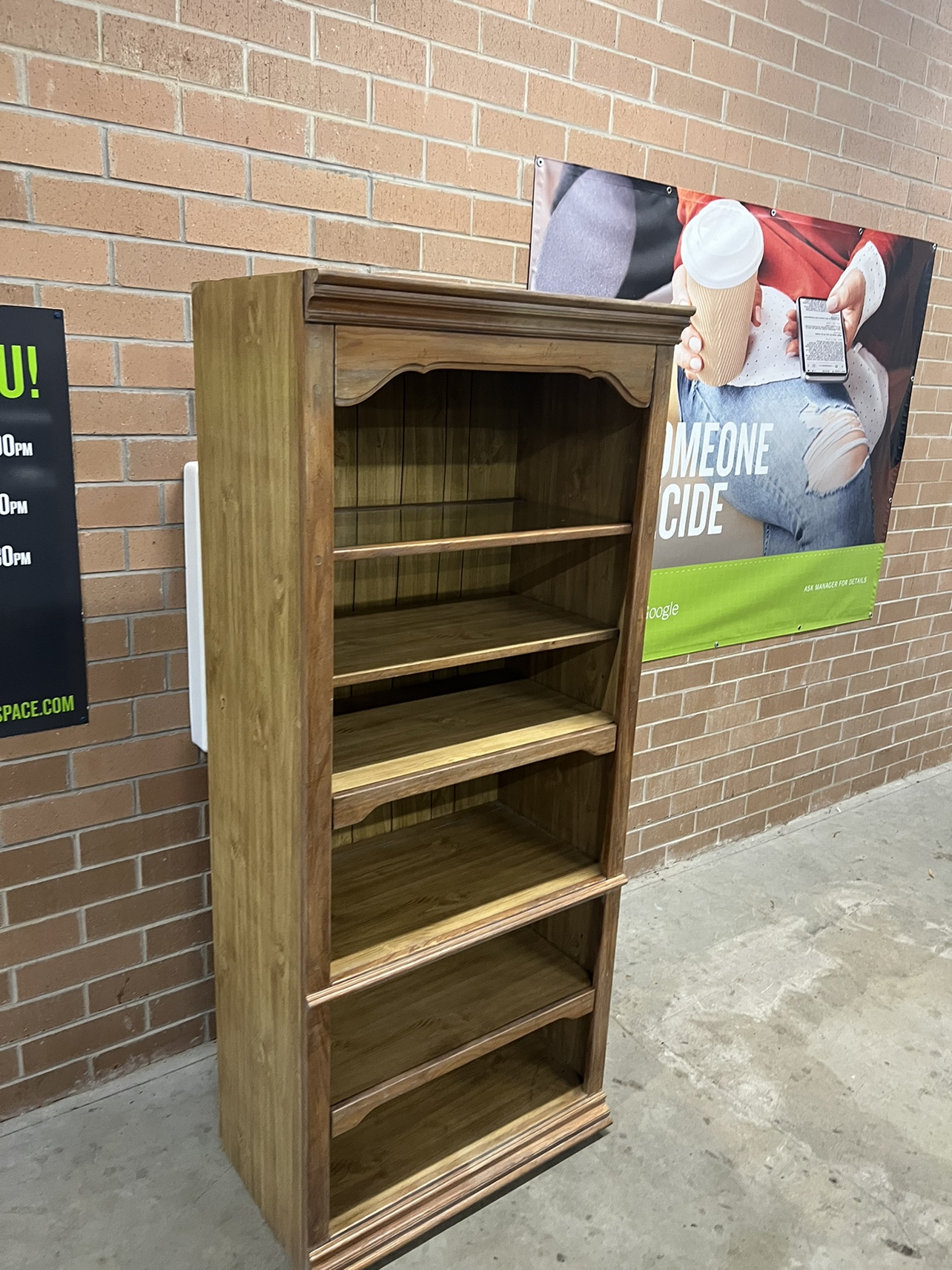 Bookcase w/storage - photo 4