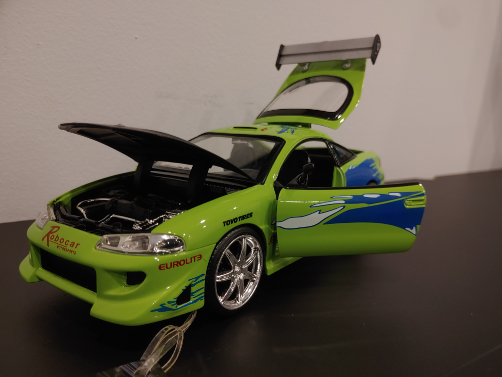 1/18 Scale Die-Cast Mitsubishi Eclipse Fast & Furious - photo 3