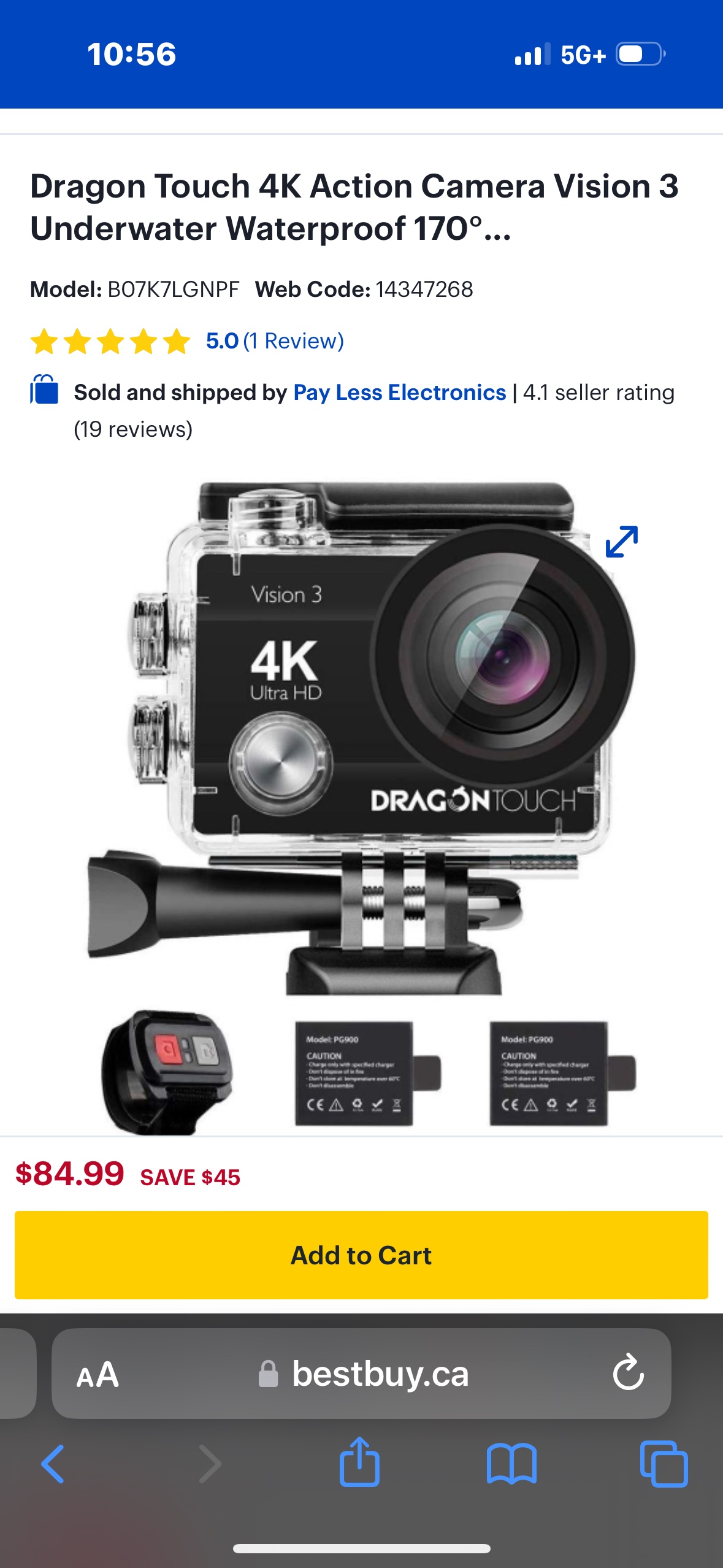 Dragon touch sports action camera  😎🥕 thumbnail