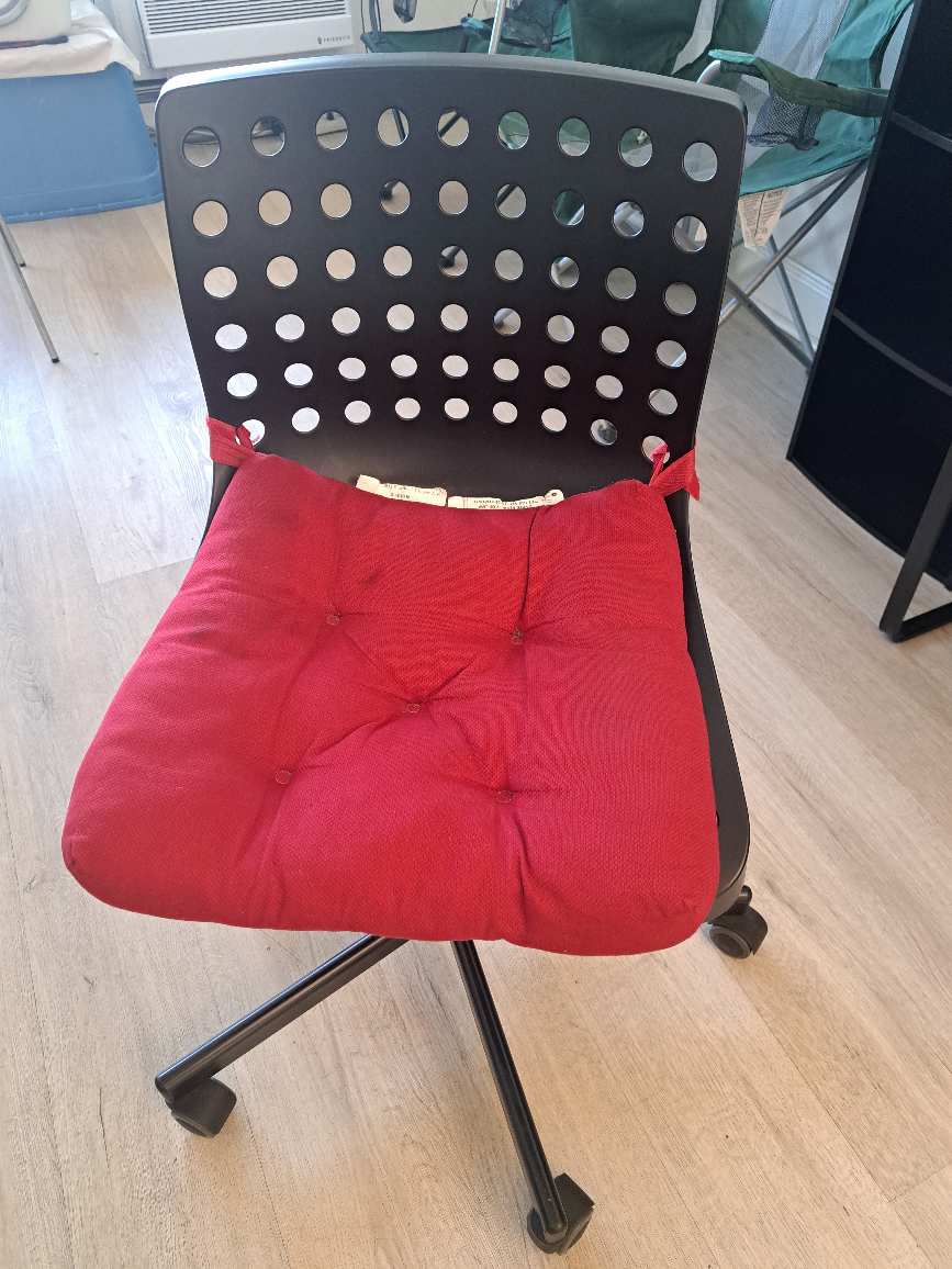 Black and Red Office Chair