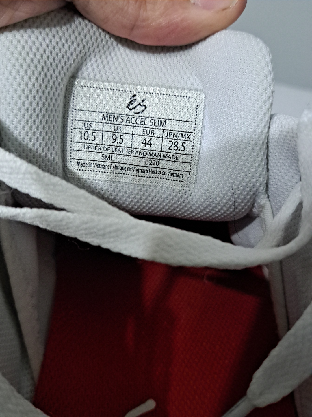 ES Accel Skate Shoes Mens 10.5 image indicator(8)