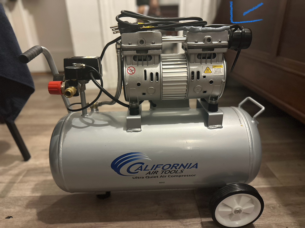 Air compressor- California air tools 8GL
