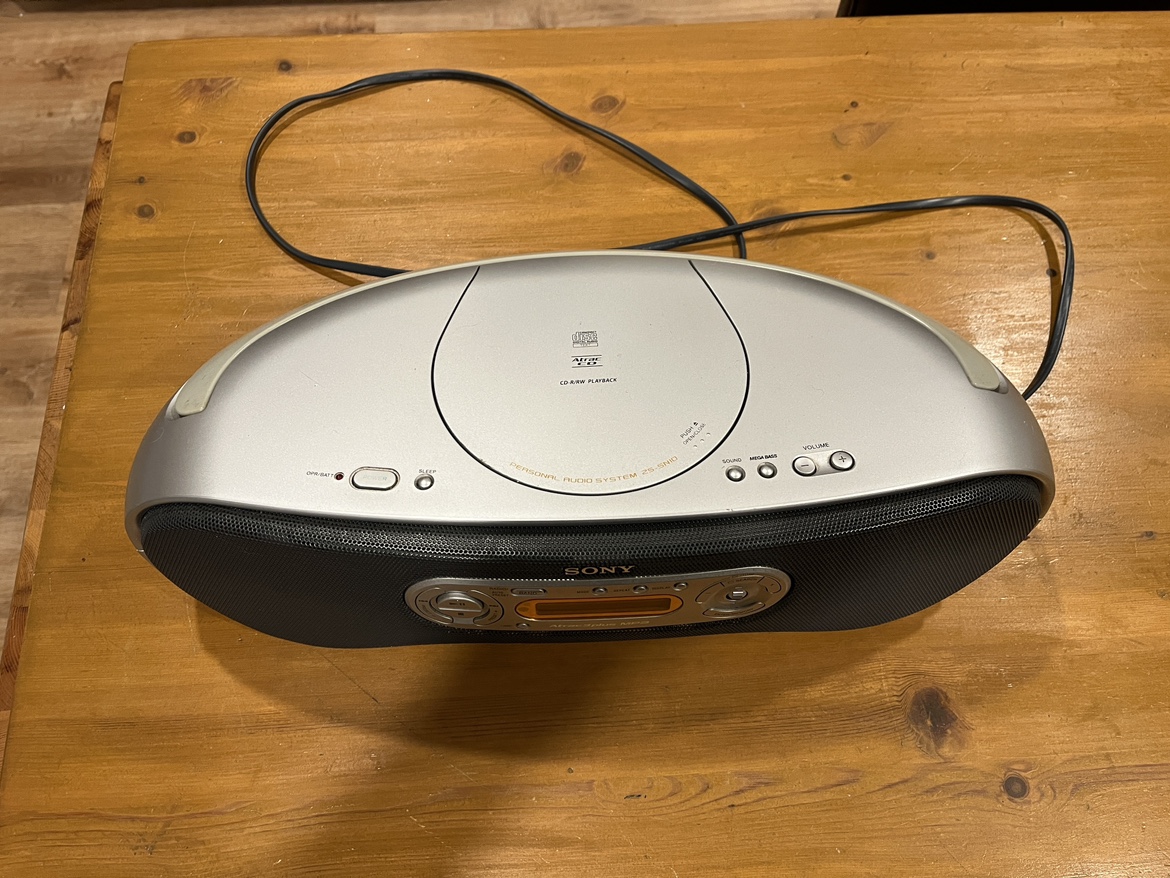 Sony Aiwa-style CD player - photo 2