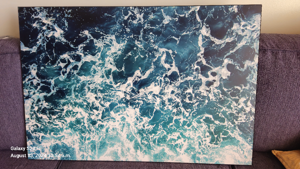 Ocean Waves Canvas Wall Art