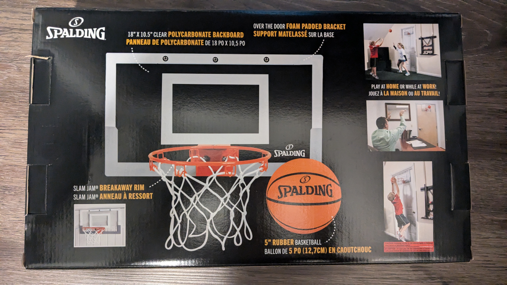 Spalding Slam Jam Basketball Set thumbnail