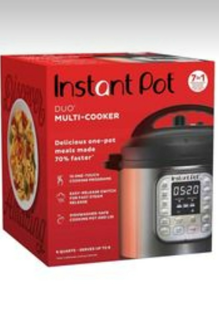 Insta pot Duo 7 in 1 functions brand new. thumbnail