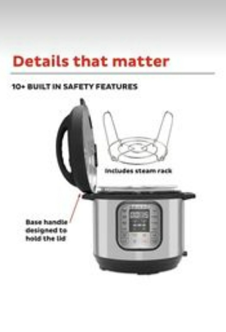 Insta pot Duo 7 in 1 functions brand new. - photo 2