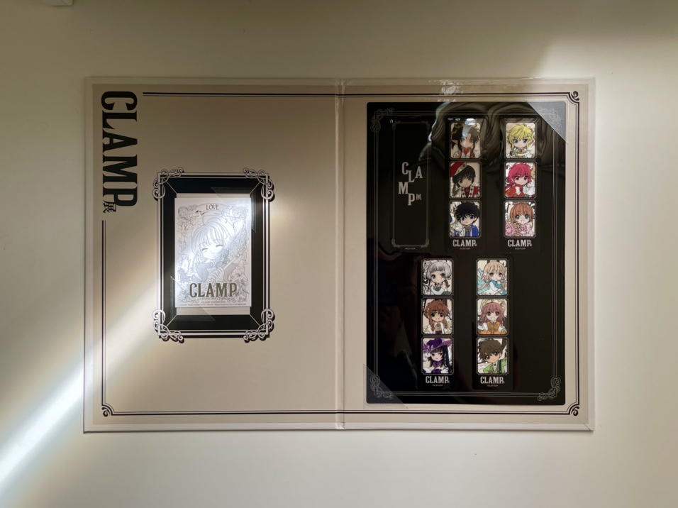 Japan CLAMP Exhibition Binder & Bookmarks