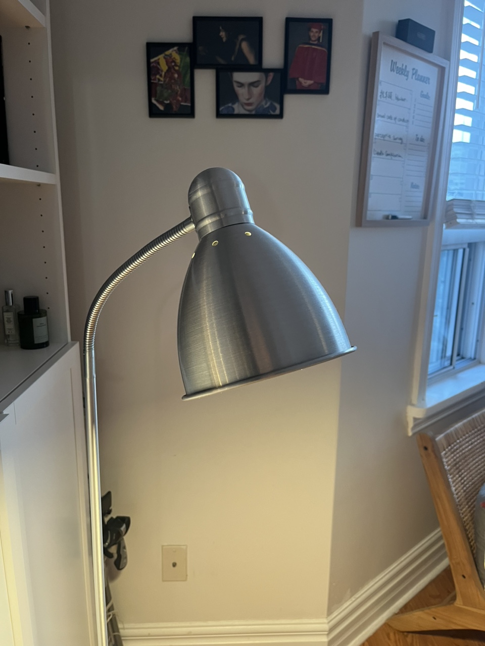 IKEA Silver Floor Lamp - photo 2