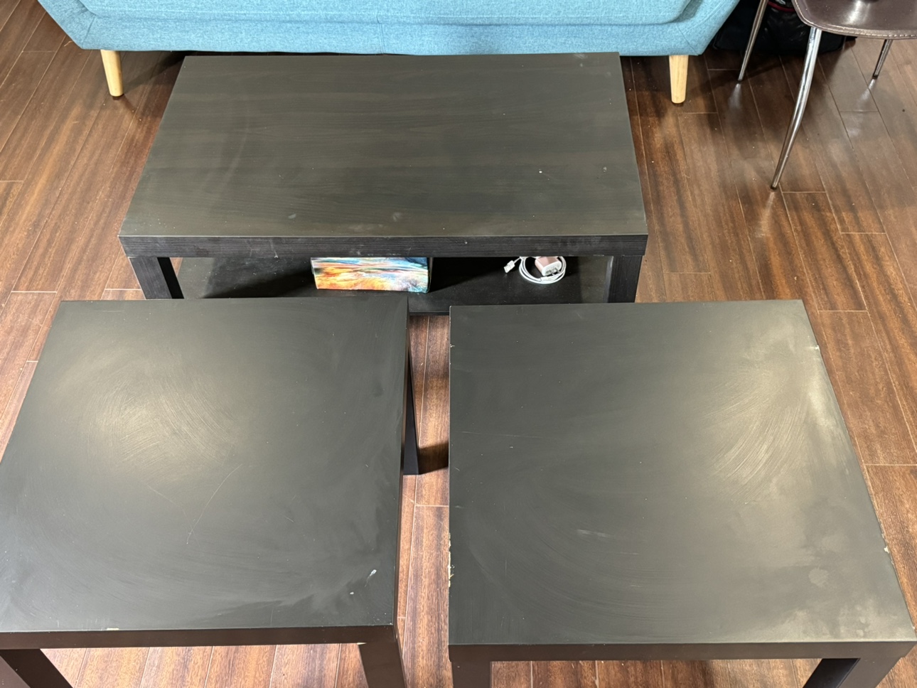 Coffee table & side tables