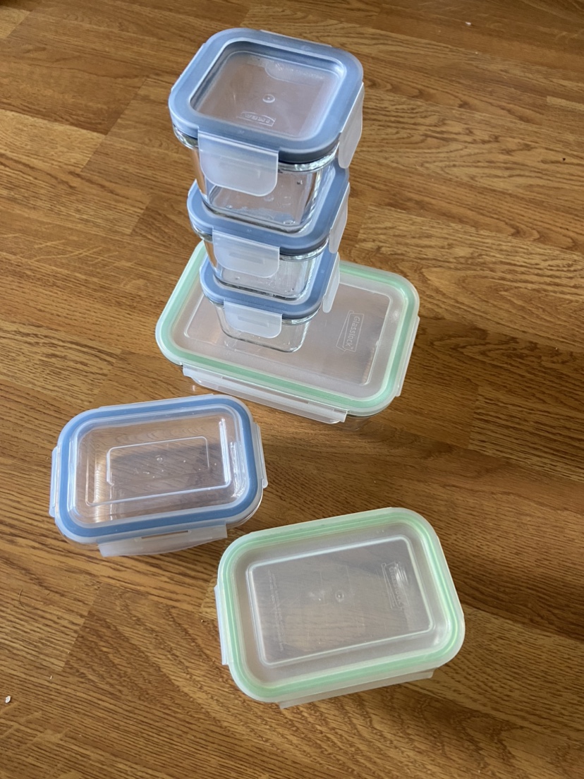 Glasslock Containers/tupperware