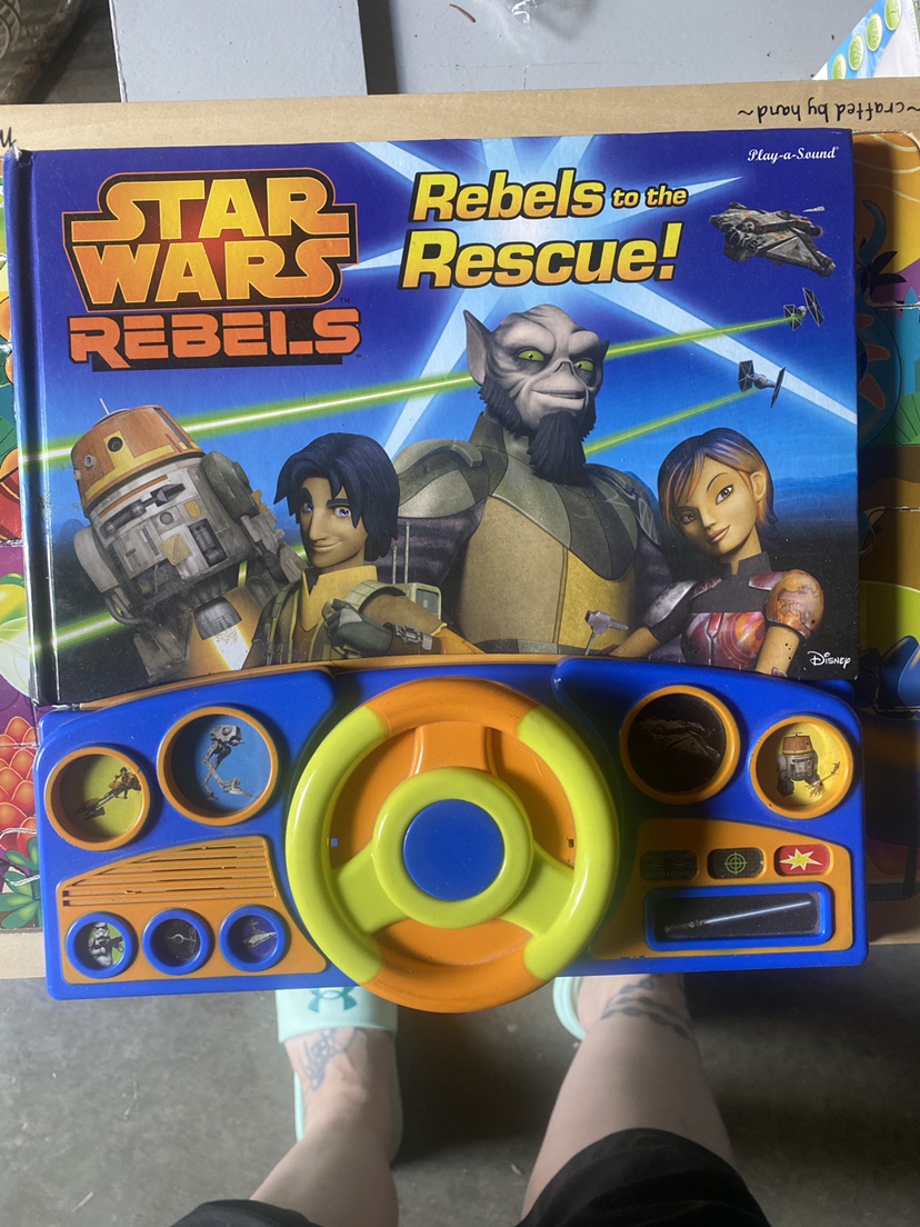 Star Wars Rebels Play-a-Sound Steering Wheel thumbnail