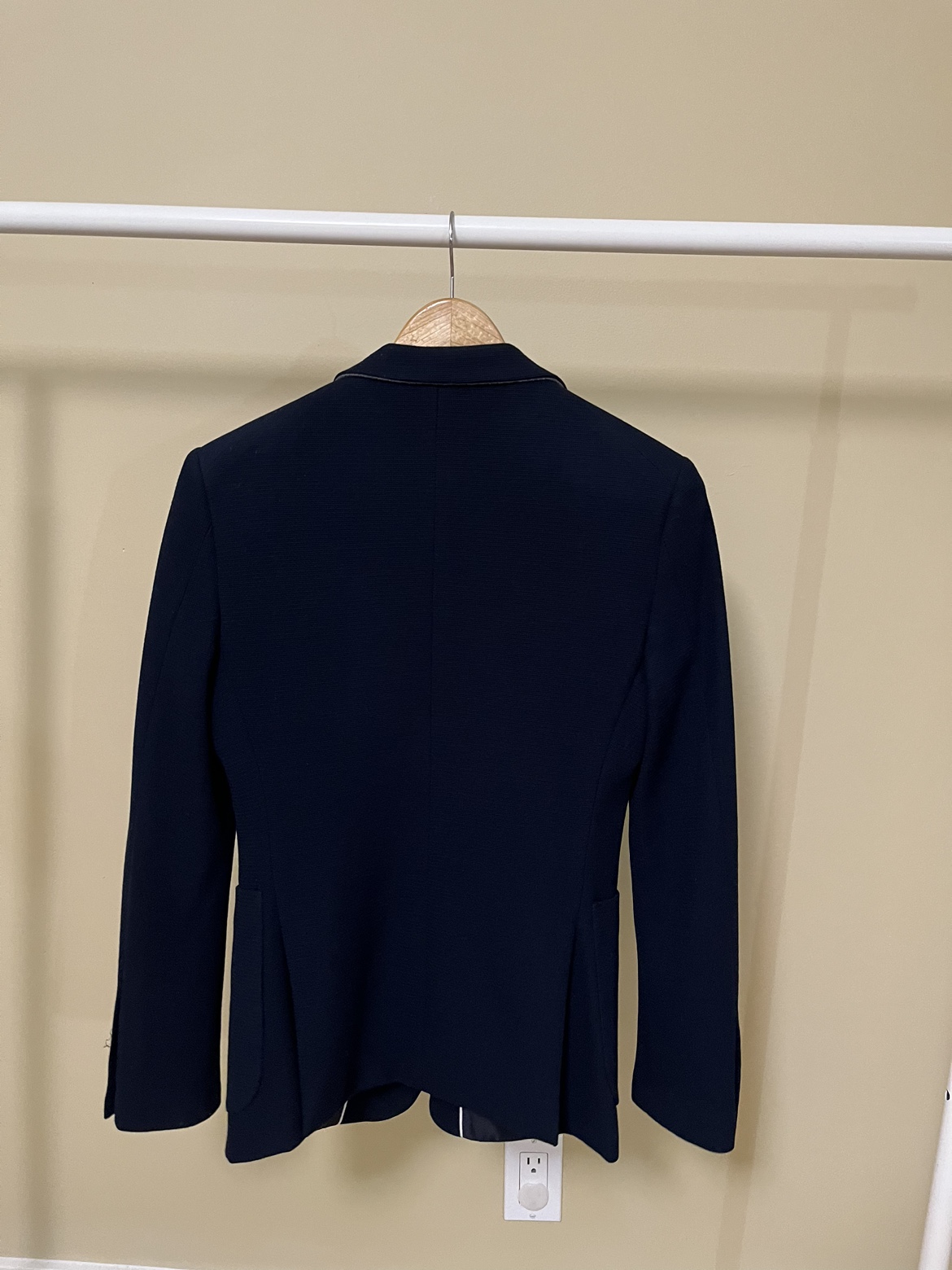 Dark Blue Suit Jacket with Vest Insert image indicator(2)