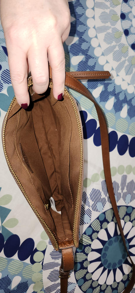 Fossil Leather Crossbody Bag - photo 2